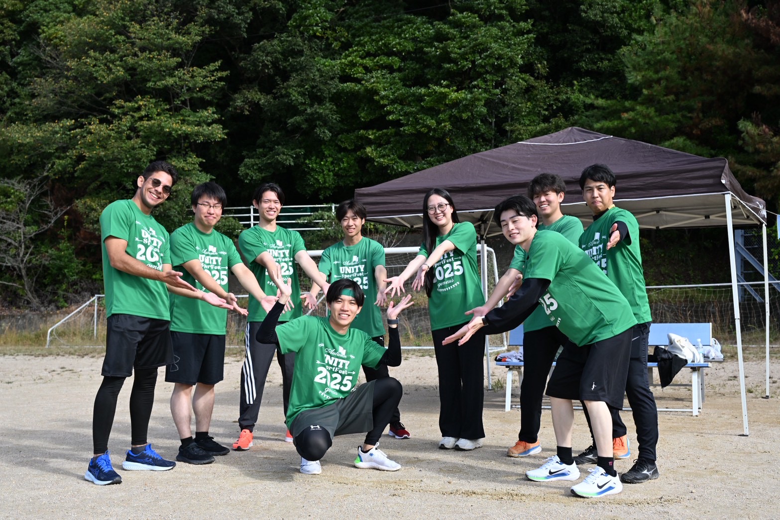 山口県 おとなの大運動会の様子