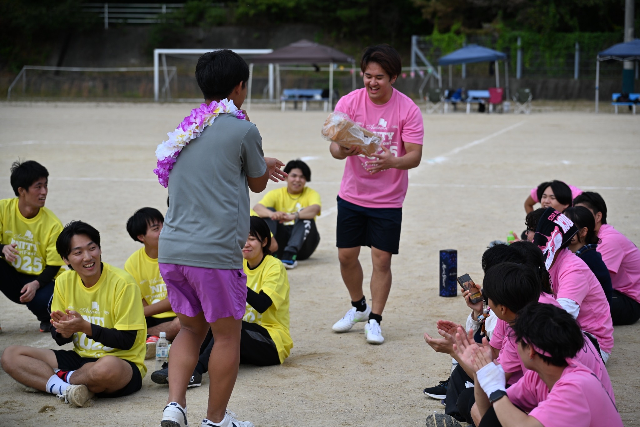 山口県 おとなの大運動会の様子