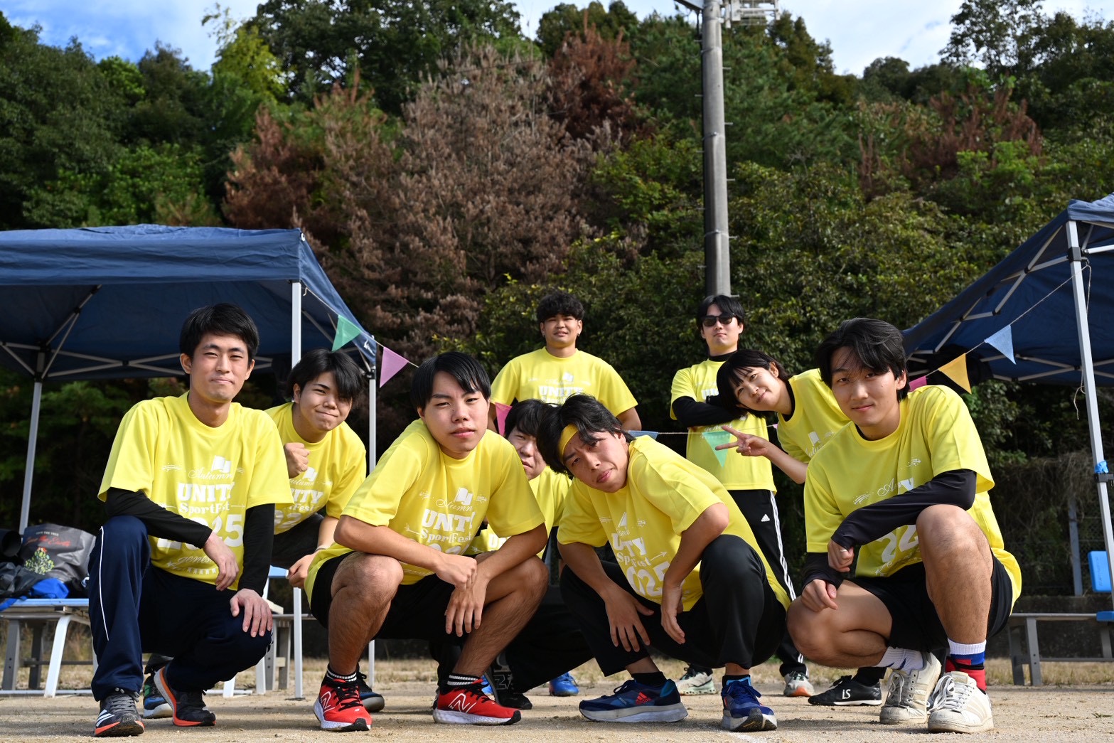 山口県 おとなの大運動会の様子