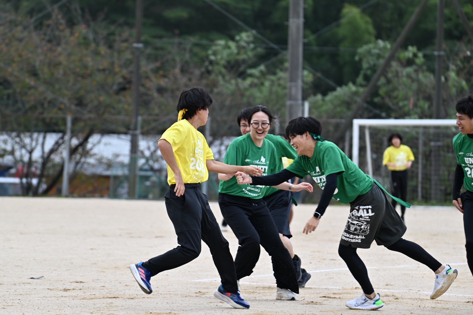 山口県 おとなの大運動会の様子