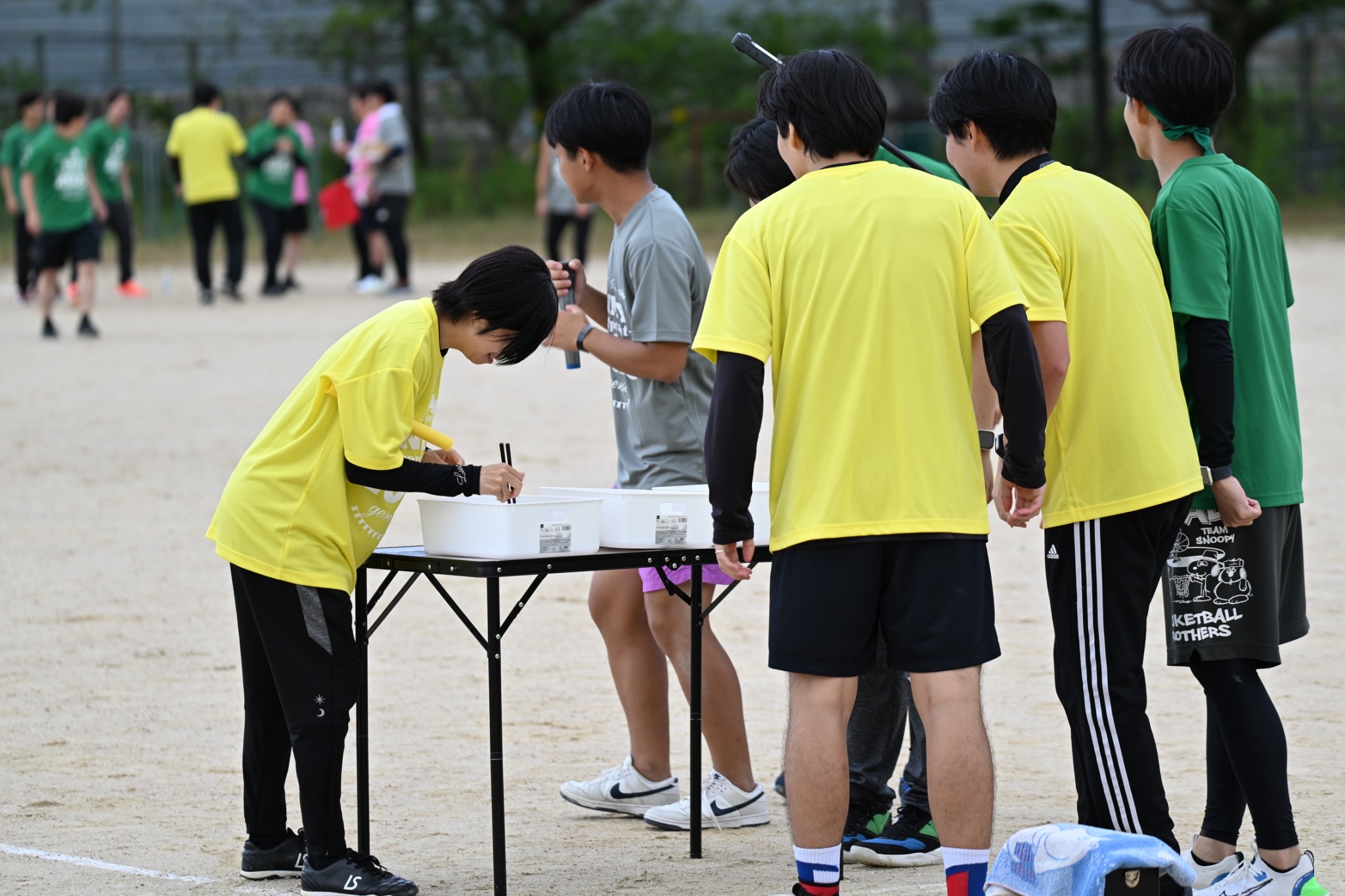 山口県 おとなの大運動会の様子
